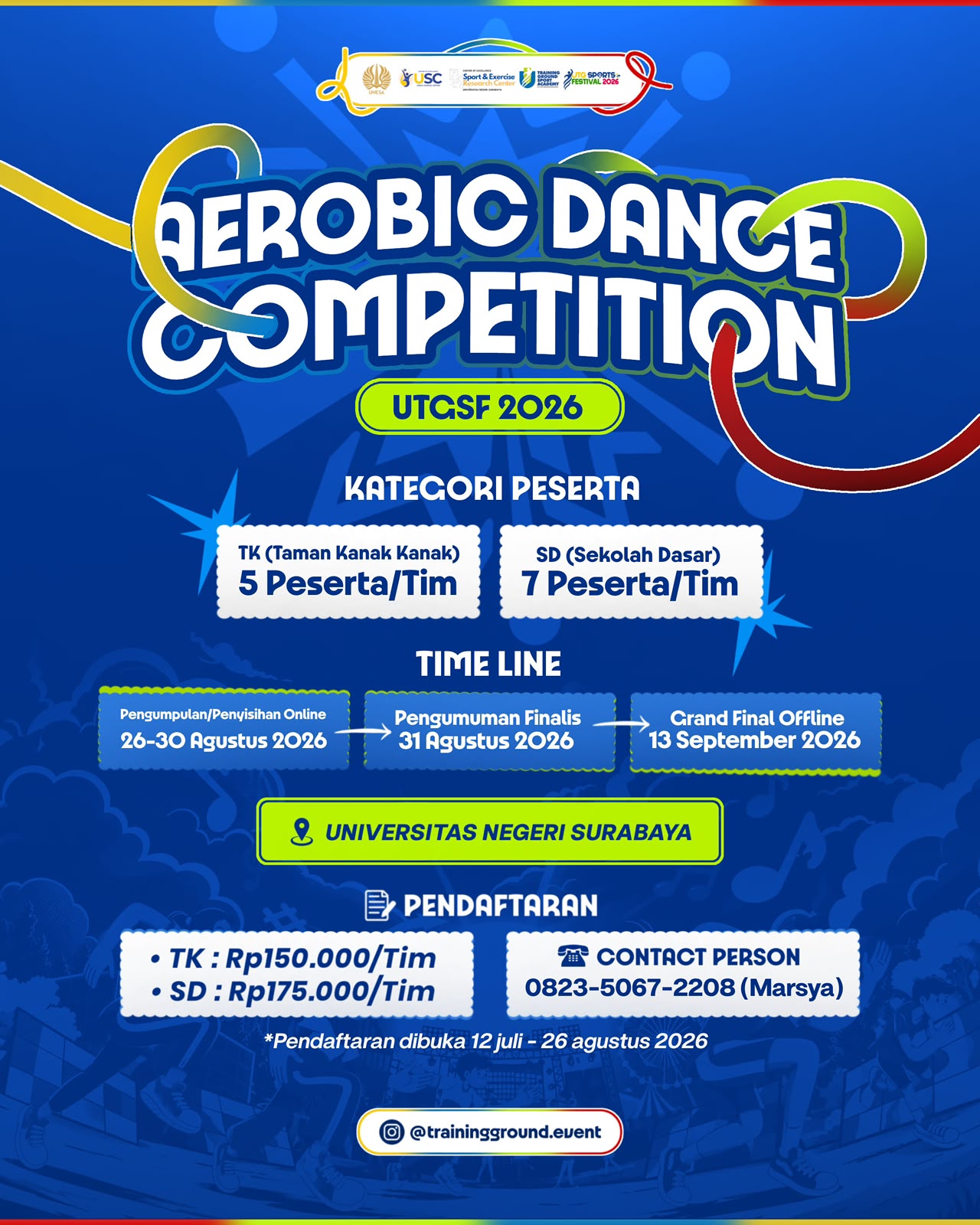 AEROBIC DANCE COMPETITION UTGSF 2026✨💃